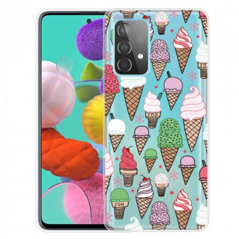 Cover Samsung Galaxy A52 4G / A52 5G / A52s 5G Flødeis