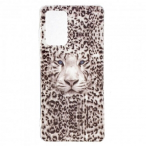 Cover Samsung Galaxy A52 4G / A52 5G / A52s 5G Fluorescerende Leopard