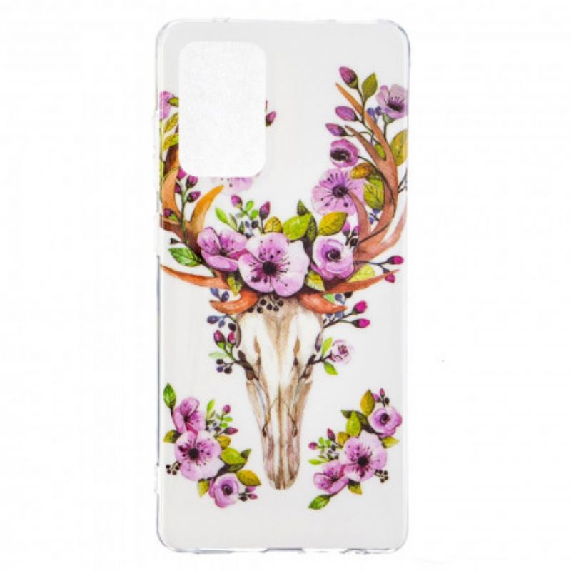 Cover Samsung Galaxy A52 4G / A52 5G / A52s 5G Fluorescerende Majestic Stag