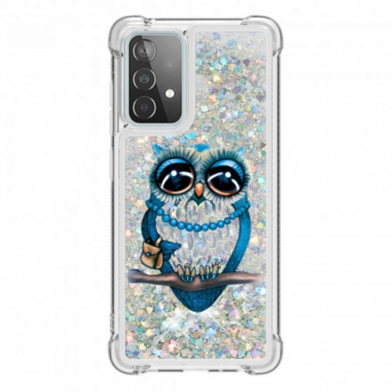 Cover Samsung Galaxy A52 4G / A52 5G / A52s 5G Frøken Glitterugle