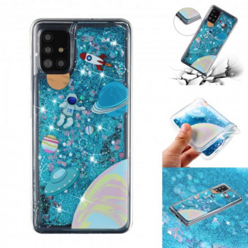 Cover Samsung Galaxy A52 4G / A52 5G / A52s 5G Glitter Space