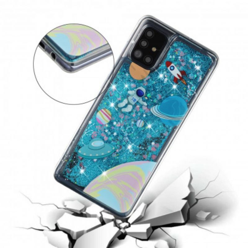 Cover Samsung Galaxy A52 4G / A52 5G / A52s 5G Glitter Space