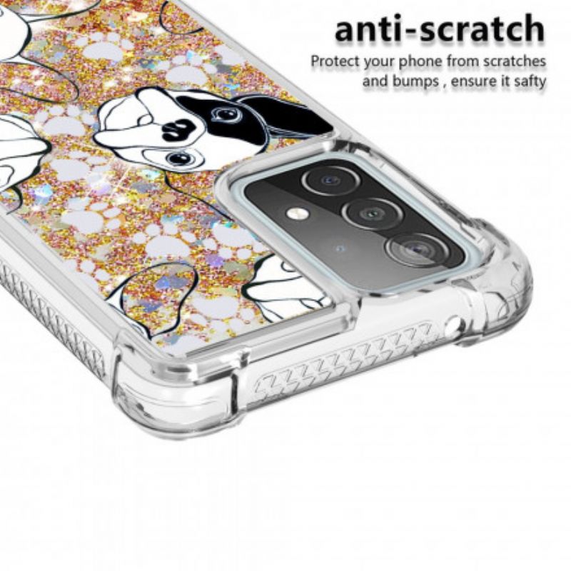 Cover Samsung Galaxy A52 4G / A52 5G / A52s 5G Hr Glitter Dog