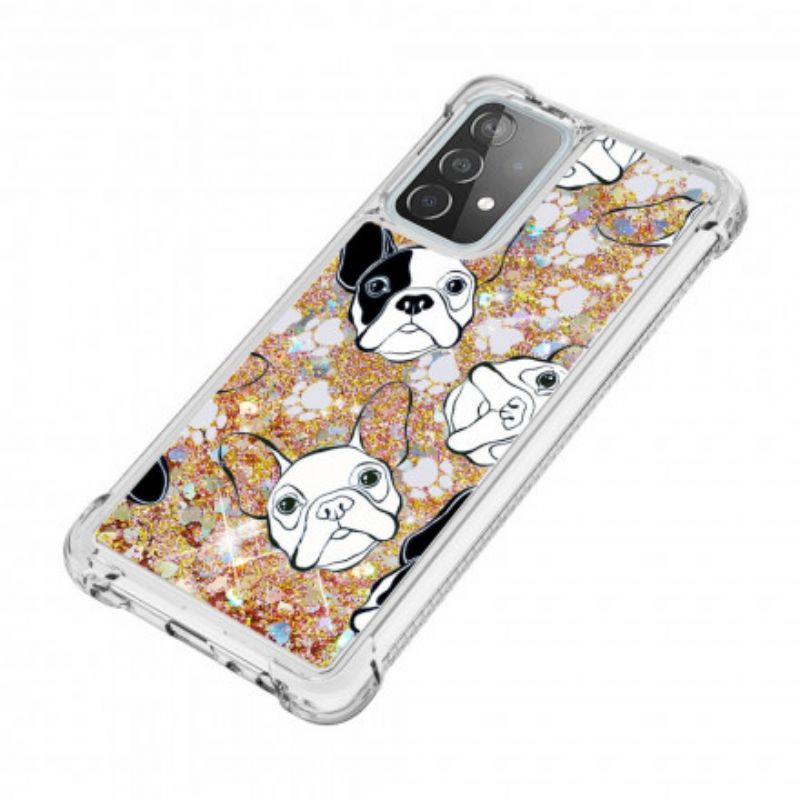 Cover Samsung Galaxy A52 4G / A52 5G / A52s 5G Hr Glitter Dog