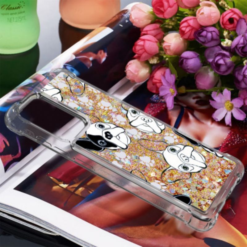 Cover Samsung Galaxy A52 4G / A52 5G / A52s 5G Hr Glitter Dog