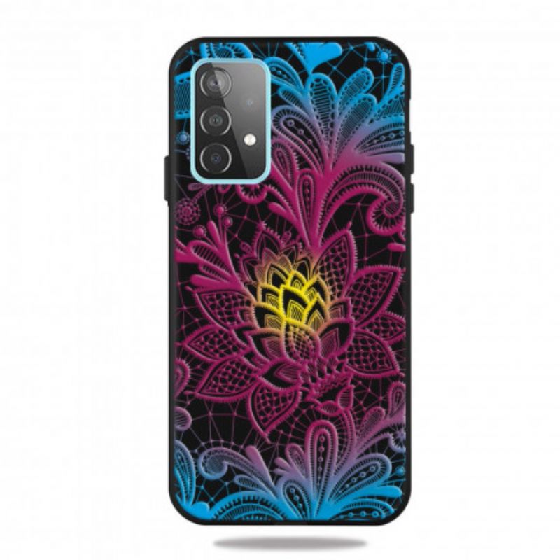 Cover Samsung Galaxy A52 4G / A52 5G / A52s 5G Intens Blomster