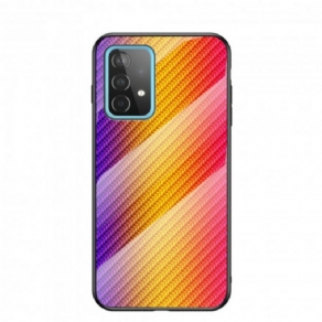 Cover Samsung Galaxy A52 4G / A52 5G / A52s 5G Kulfiber Hærdet Glas