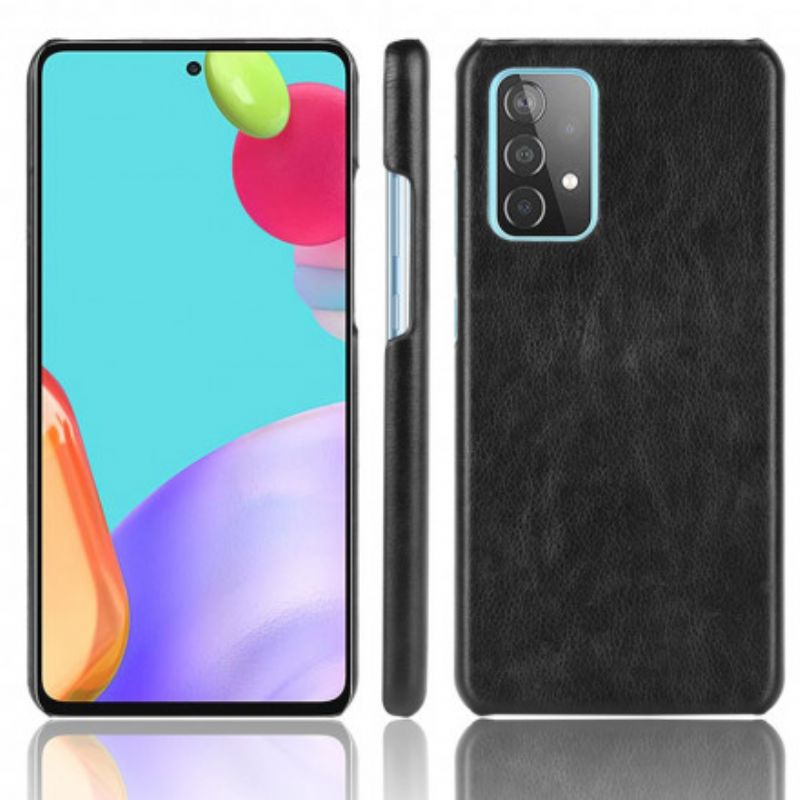 Cover Samsung Galaxy A52 4G / A52 5G / A52s 5G Litchi-læderstil