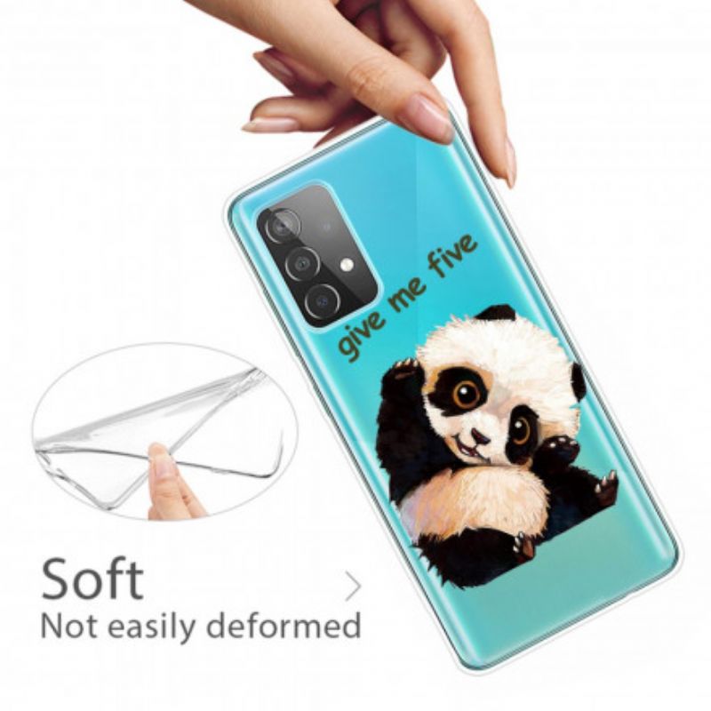 Cover Samsung Galaxy A52 4G / A52 5G / A52s 5G Panda Giv Mig Fem