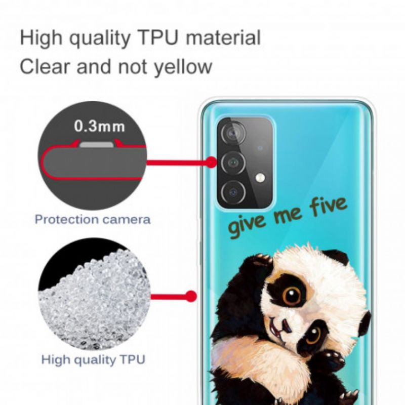 Cover Samsung Galaxy A52 4G / A52 5G / A52s 5G Panda Giv Mig Fem