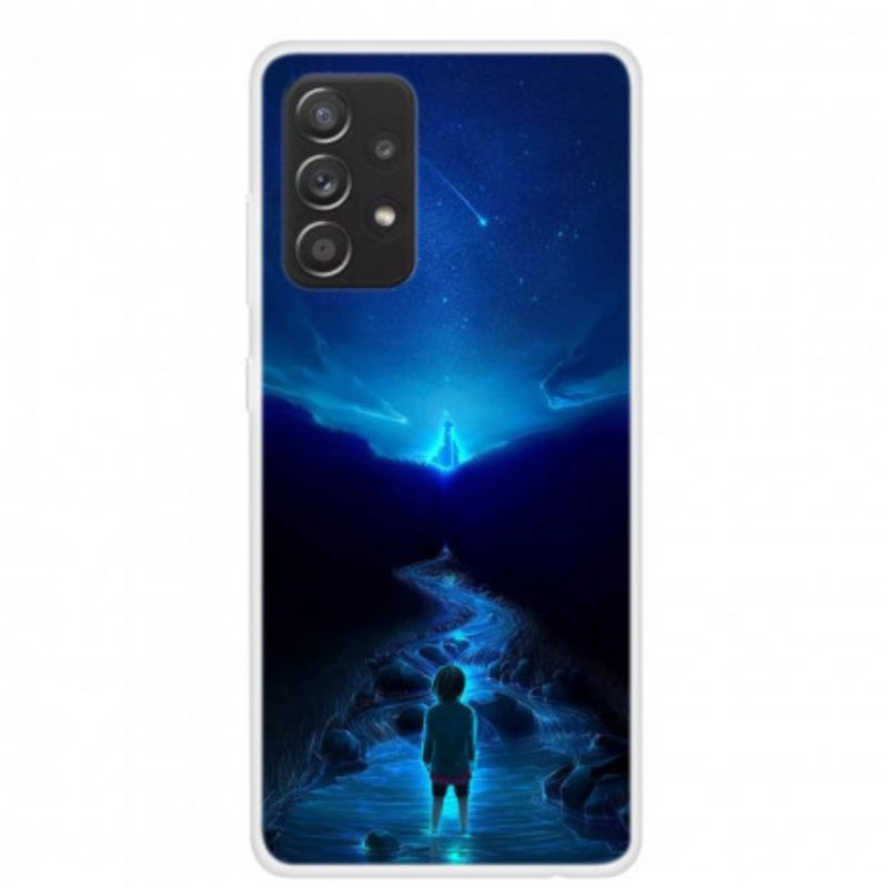 Cover Samsung Galaxy A52 4G / A52 5G / A52s 5G Planet Dreams Silikone