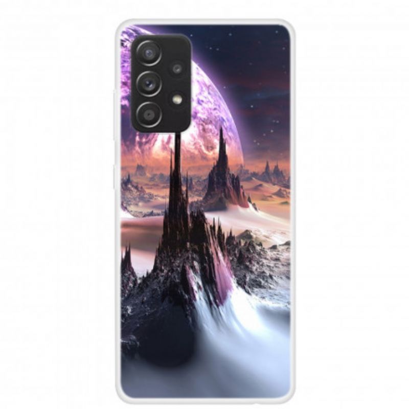 Cover Samsung Galaxy A52 4G / A52 5G / A52s 5G Planet Dreams Silikone