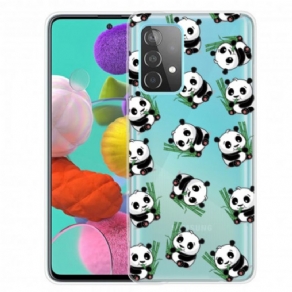 Cover Samsung Galaxy A52 4G / A52 5G / A52s 5G Små Pandaer