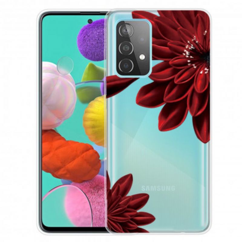 Cover Samsung Galaxy A52 4G / A52 5G / A52s 5G Vildblomster