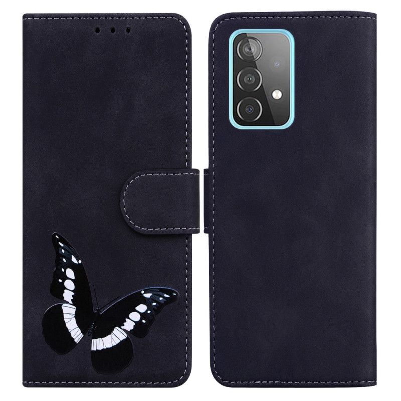 Flip Cover Samsung Galaxy A52 4G / A52 5G / A52s 5G Butterfly Skin-touch