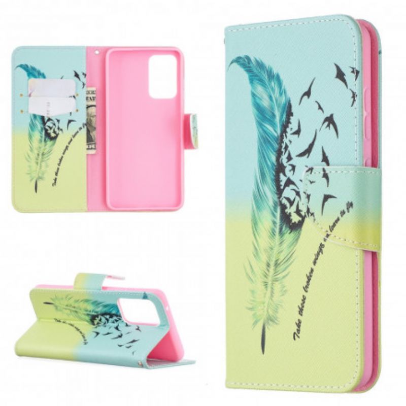 Flip Cover Samsung Galaxy A52 4G / A52 5G / A52s 5G Lær At Flyve