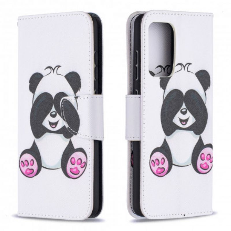 Flip Cover Samsung Galaxy A52 4G / A52 5G / A52s 5G Panda Sjov