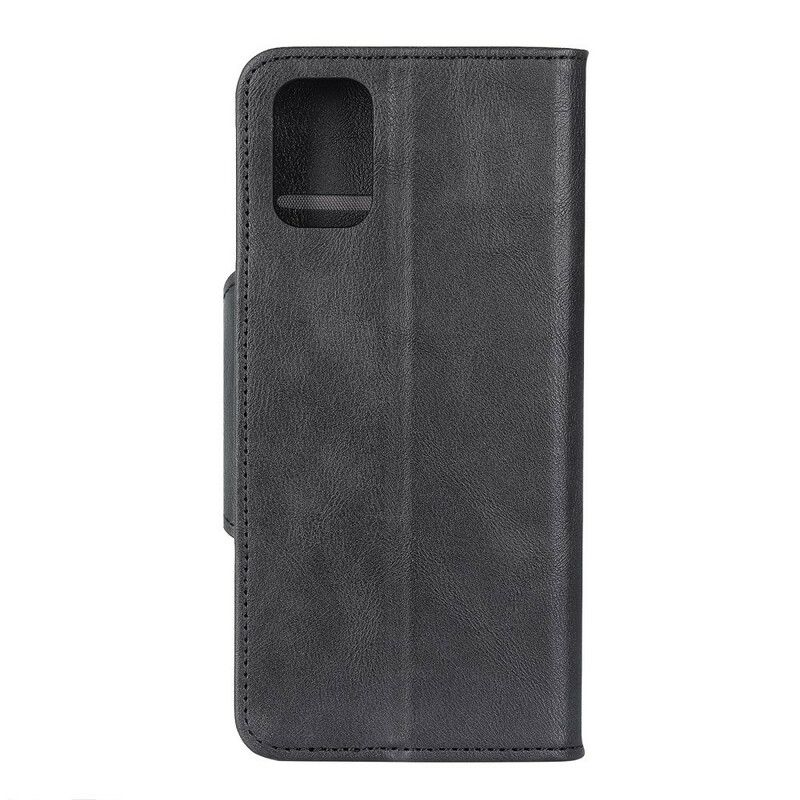 Flip Cover Samsung Galaxy A52 4G / A52 5G / A52s 5G Vintage Knap I Kunstlæder