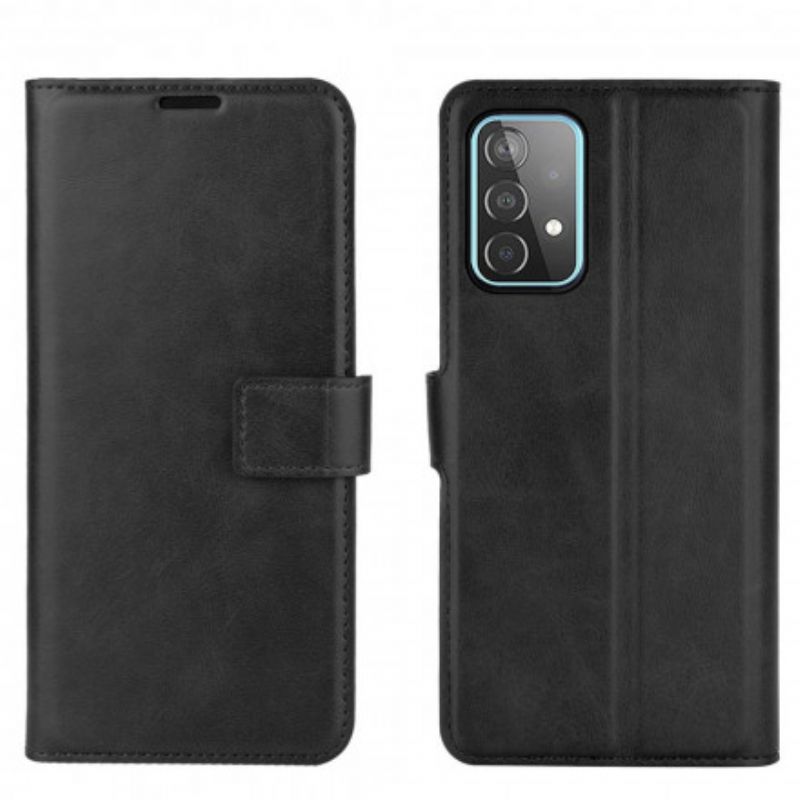 Læder Cover Samsung Galaxy A52 4G / A52 5G / A52s 5G Slankt Kunstlæder