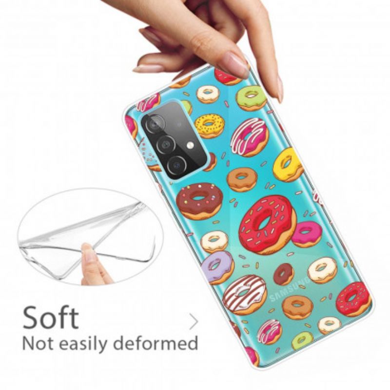 Mobilcover Samsung Galaxy A52 4G / A52 5G / A52s 5G Elsker Donuts