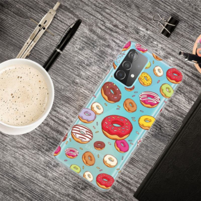 Mobilcover Samsung Galaxy A52 4G / A52 5G / A52s 5G Elsker Donuts