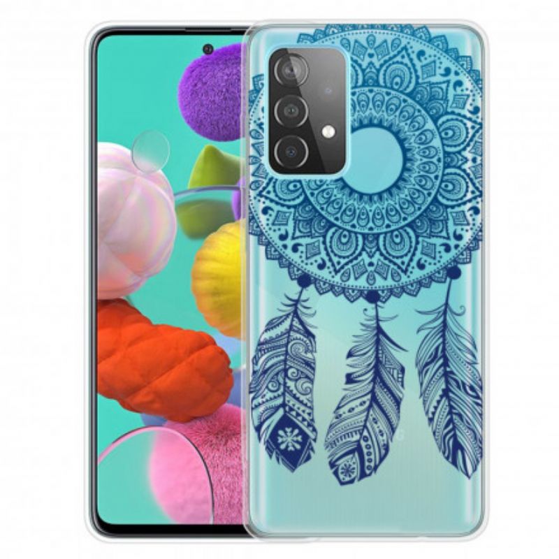 Mobilcover Samsung Galaxy A52 4G / A52 5G / A52s 5G Enkelt Blomstermandala