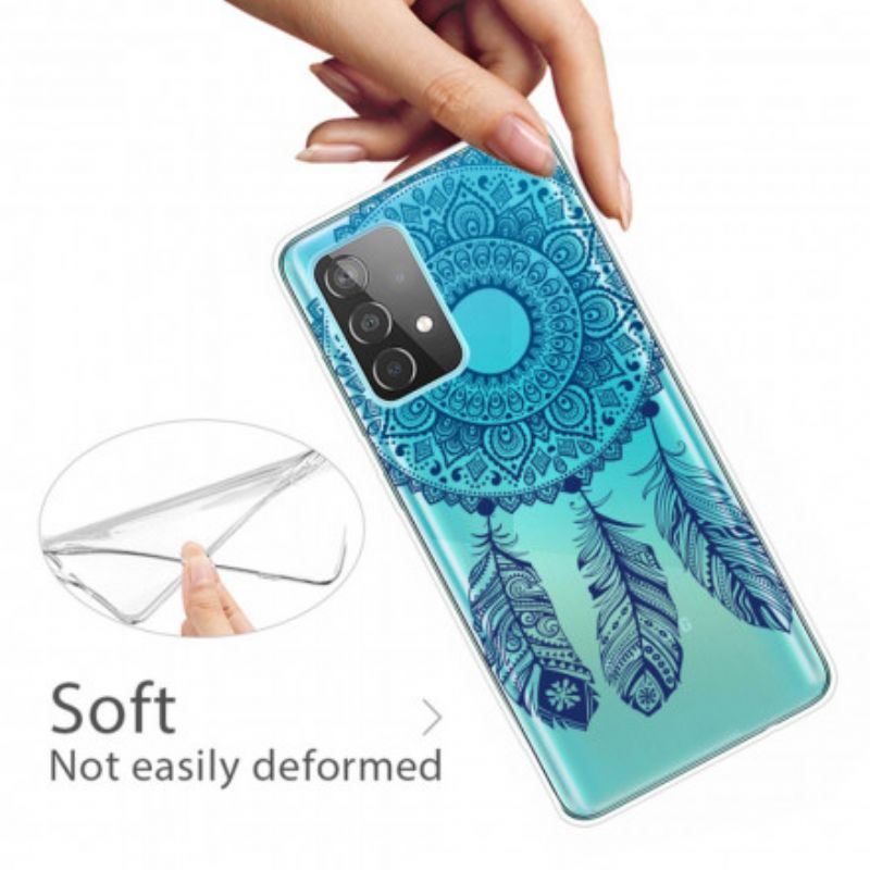 Mobilcover Samsung Galaxy A52 4G / A52 5G / A52s 5G Enkelt Blomstermandala