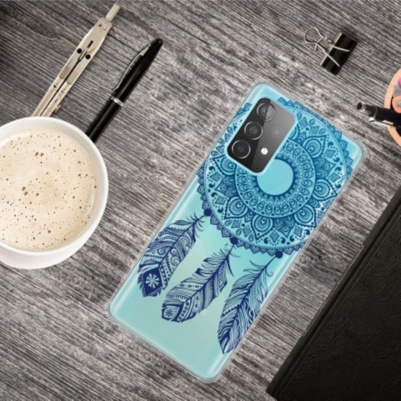 Mobilcover Samsung Galaxy A52 4G / A52 5G / A52s 5G Enkelt Blomstermandala