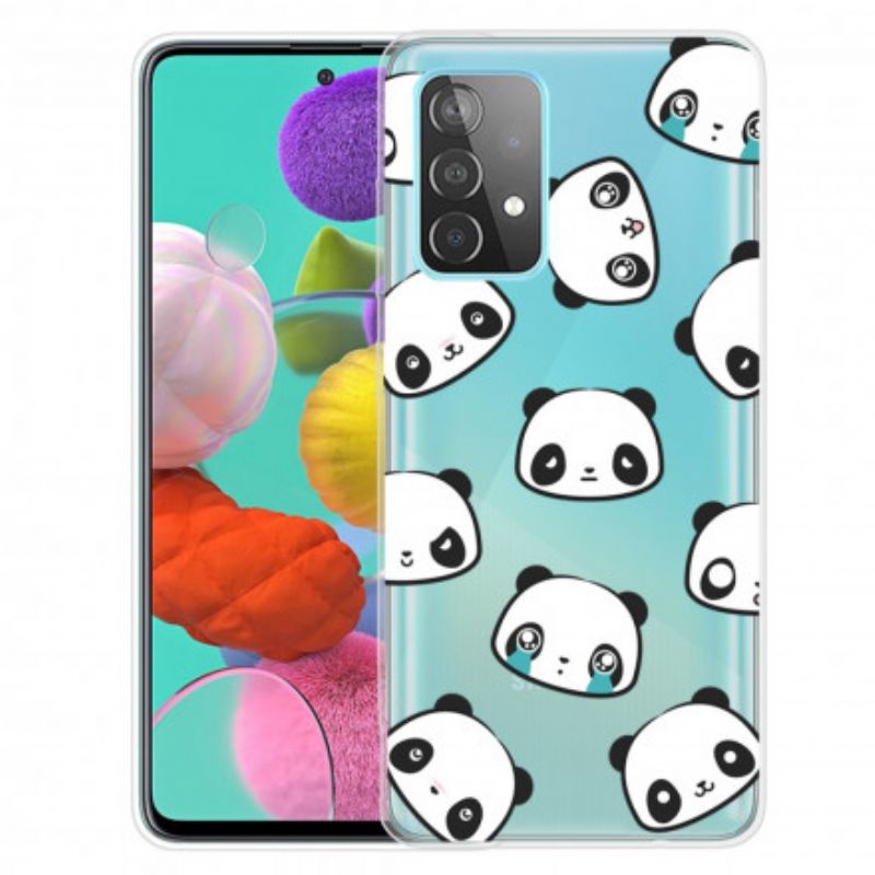 Mobilcover Samsung Galaxy A52 4G / A52 5G / A52s 5G Sentimentale Pandaer