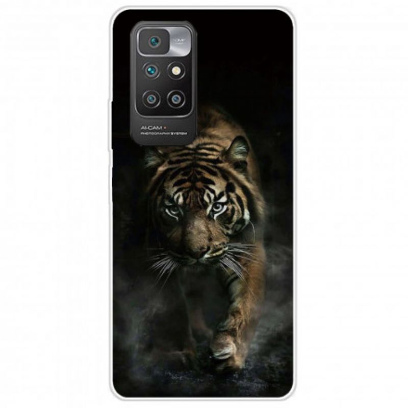 Cover Xiaomi Redmi 10 Fleksibel Tiger