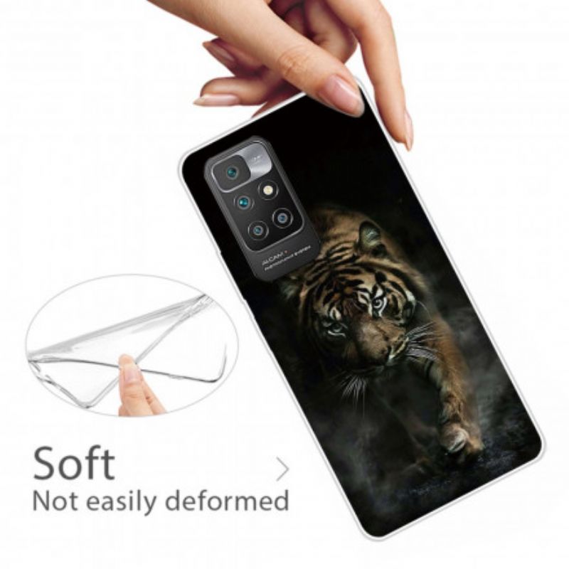 Cover Xiaomi Redmi 10 Fleksibel Tiger