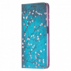 Cover Xiaomi Redmi 10 Flip Cover Blomstrende Grene