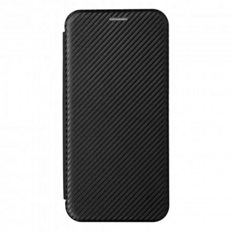 Cover Xiaomi Redmi 10 Flip Cover Farvet Carbon Silikone