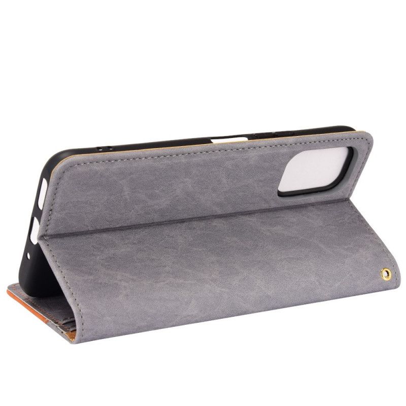 Cover Xiaomi Redmi 10 Flip Cover Farvet Trekant