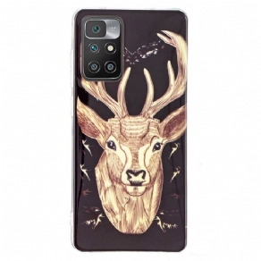 Cover Xiaomi Redmi 10 Fluorescerende Majestic Stag