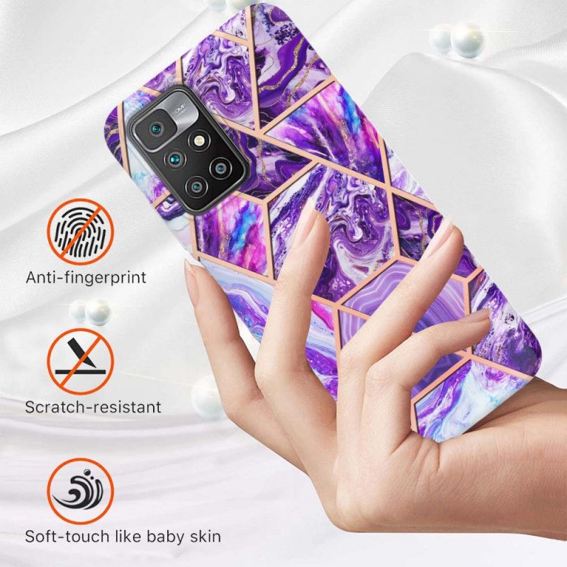 Cover Xiaomi Redmi 10 Intens Geometri Marmor