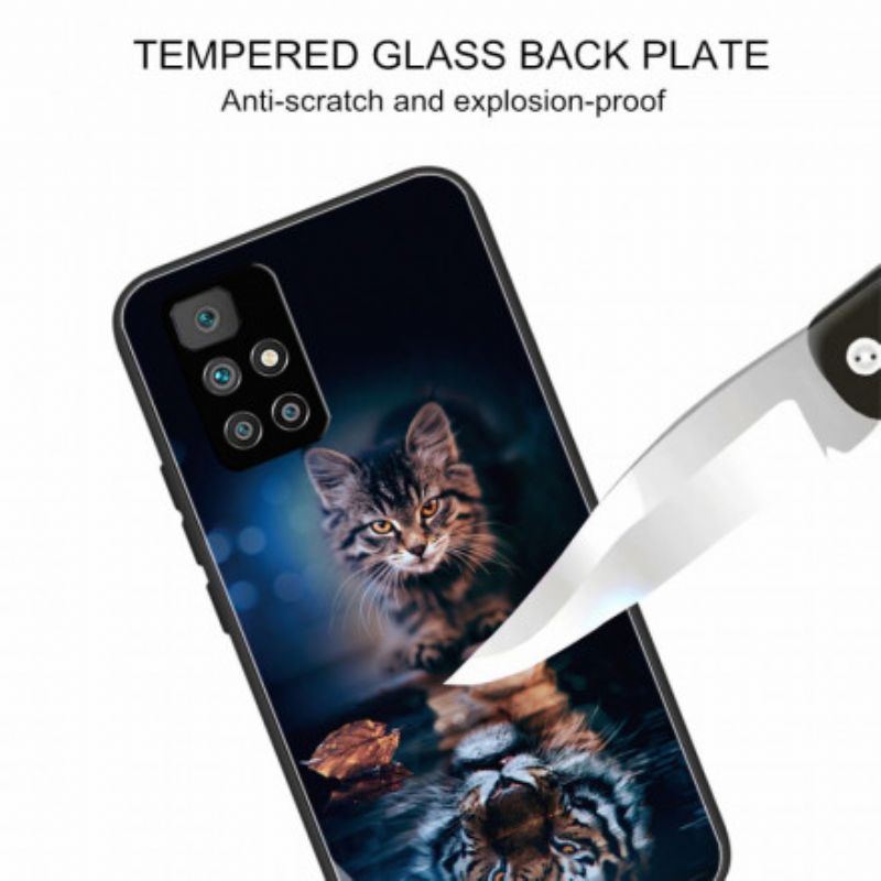 Cover Xiaomi Redmi 10 Min Tiger Hærdet Glas