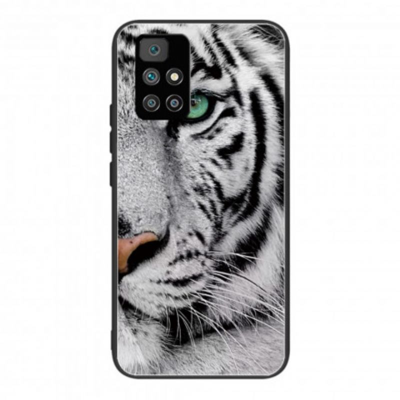 Cover Xiaomi Redmi 10 Tiger Hærdet Glas