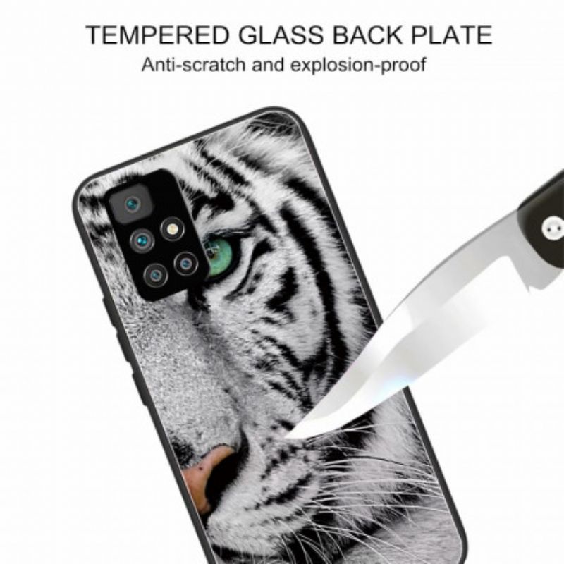 Cover Xiaomi Redmi 10 Tiger Hærdet Glas