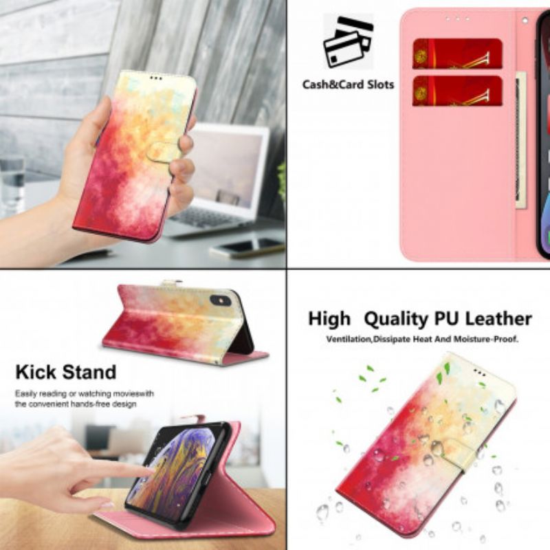 Flip Cover Xiaomi Redmi 10 Akvarel