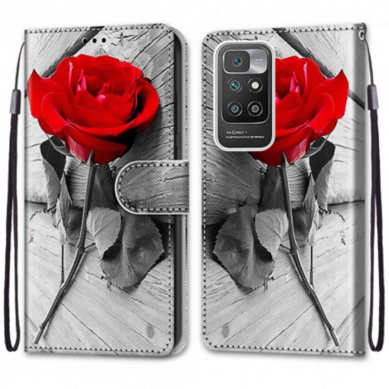 Flip Cover Xiaomi Redmi 10 Blomstervidunder