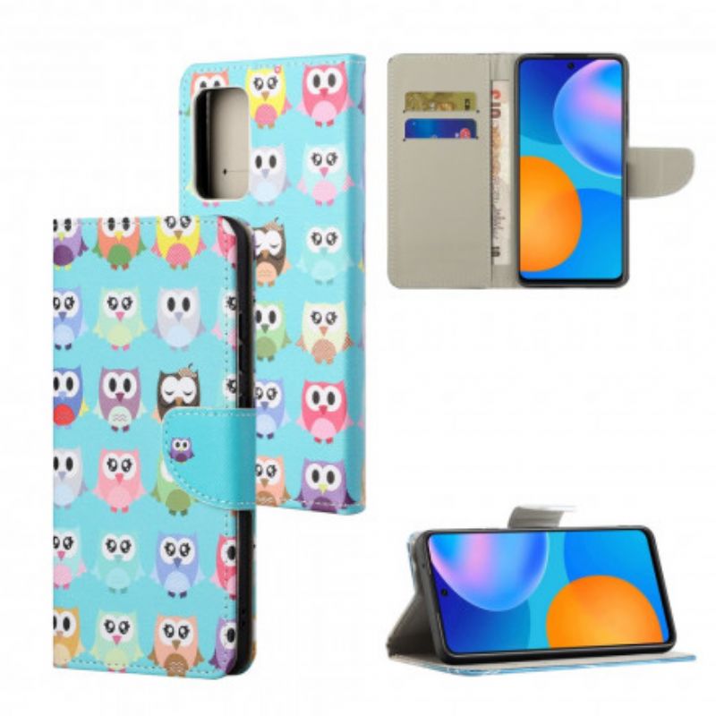 Flip Cover Xiaomi Redmi 10 Flere Ugler