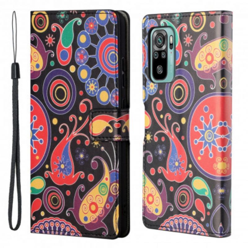 Flip Cover Xiaomi Redmi 10 Galaxy Design