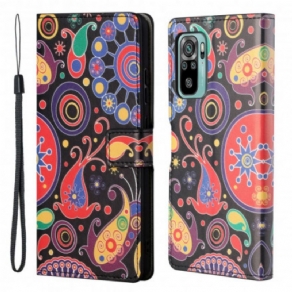 Flip Cover Xiaomi Redmi 10 Galaxy Design