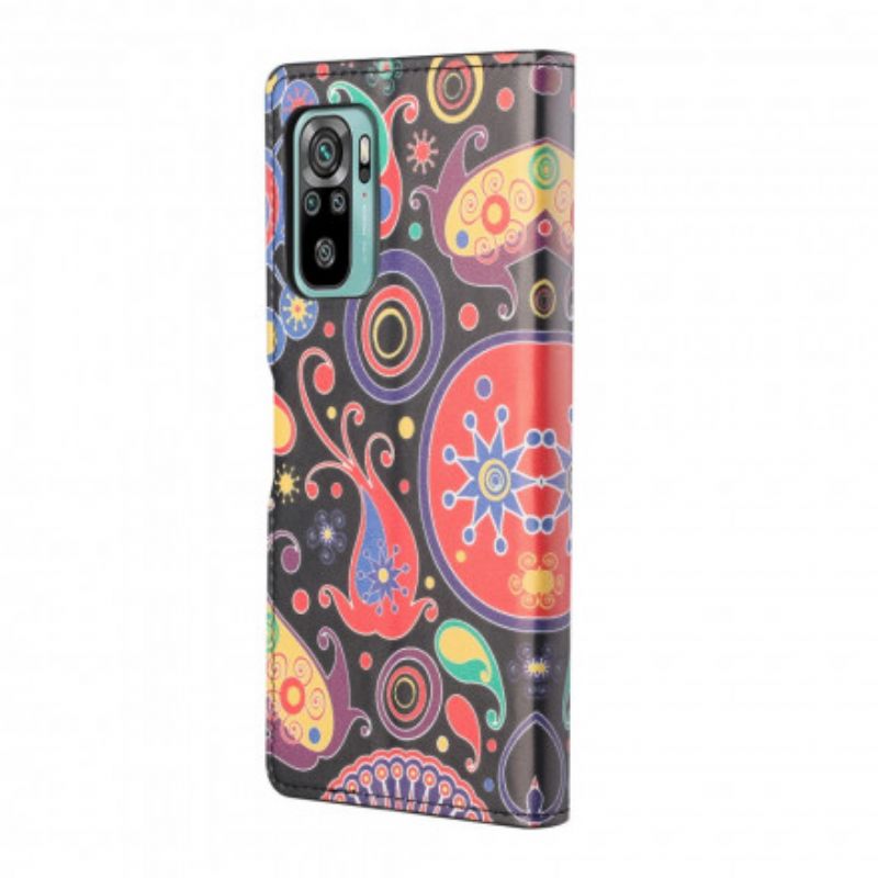 Flip Cover Xiaomi Redmi 10 Galaxy Design