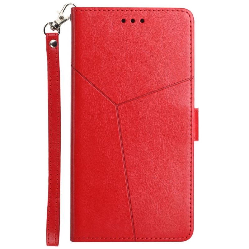 Flip Cover Xiaomi Redmi 10 Geo Y Design Læderstil