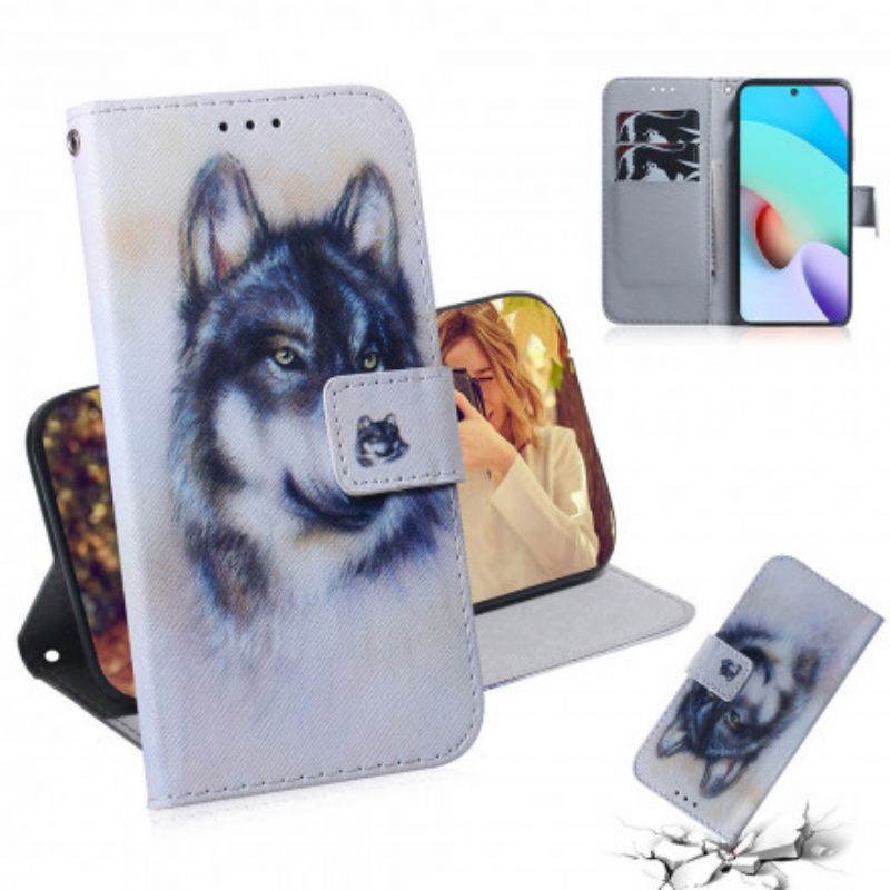 Flip Cover Xiaomi Redmi 10 Hundeblik