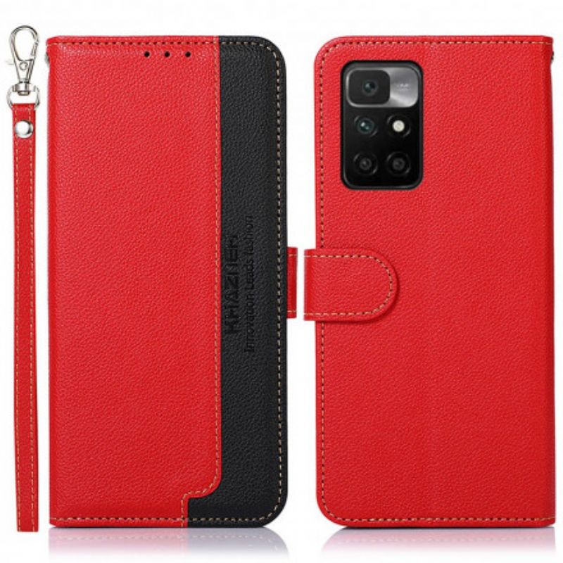 Flip Cover Xiaomi Redmi 10 Liche Style Rfid Khazneh