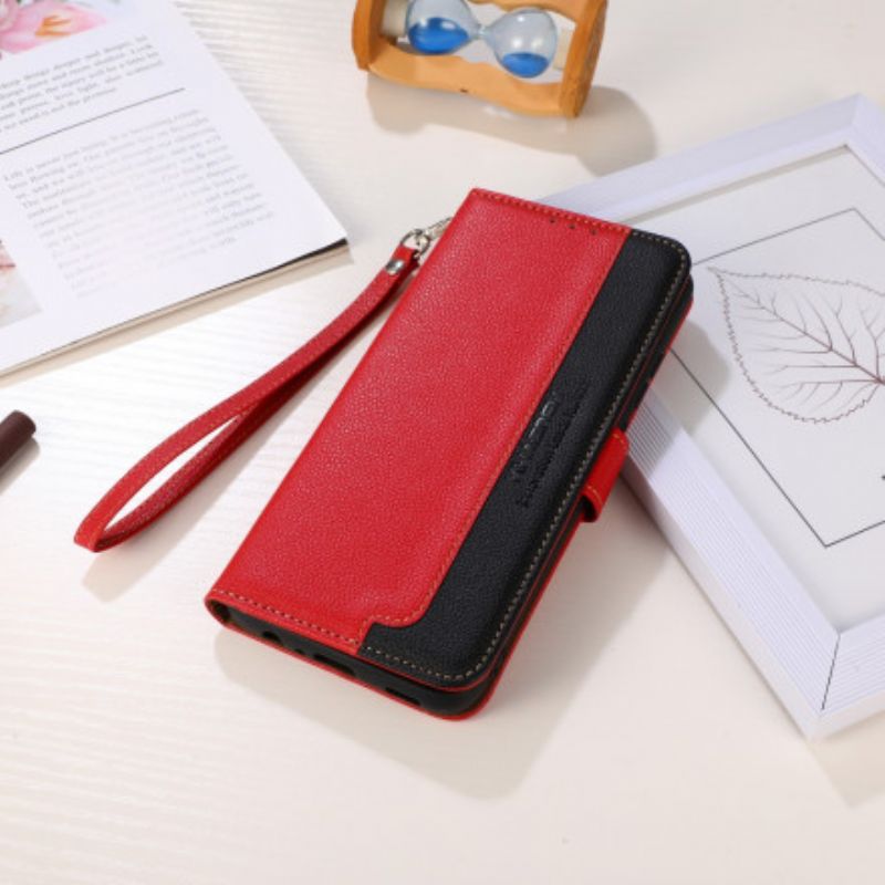 Flip Cover Xiaomi Redmi 10 Liche Style Rfid Khazneh