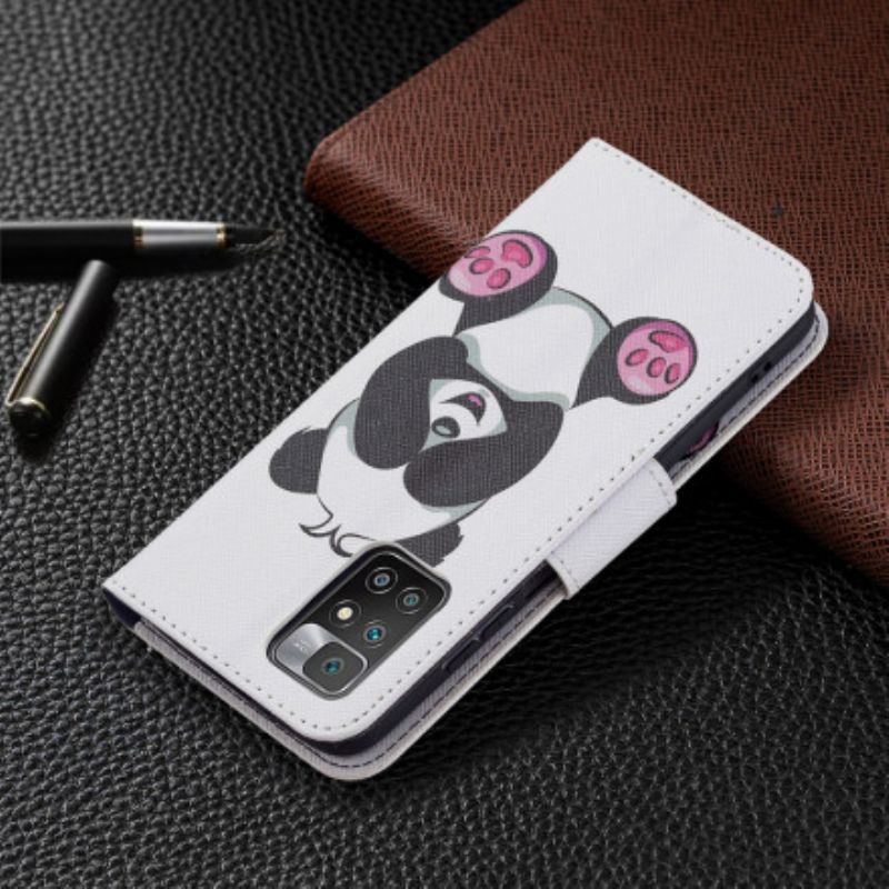 Flip Cover Xiaomi Redmi 10 Panda Sjov